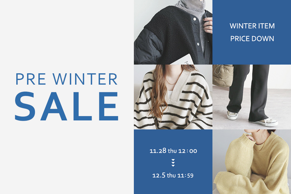 PRE WINTER SALE