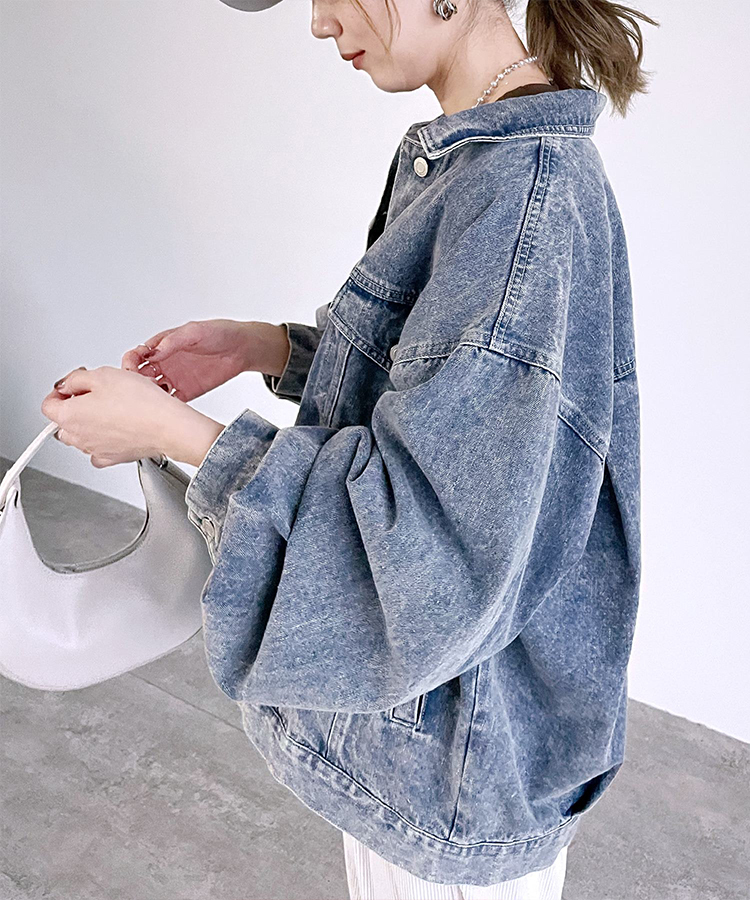 【新品未使用】reca オーバーサイズデニムジャケット♡ 2025 SPRING DENIM COLLECTION