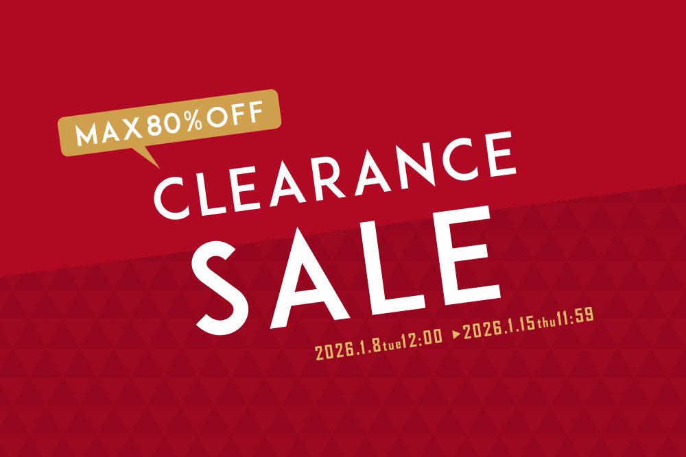 CLEARANCE SALE