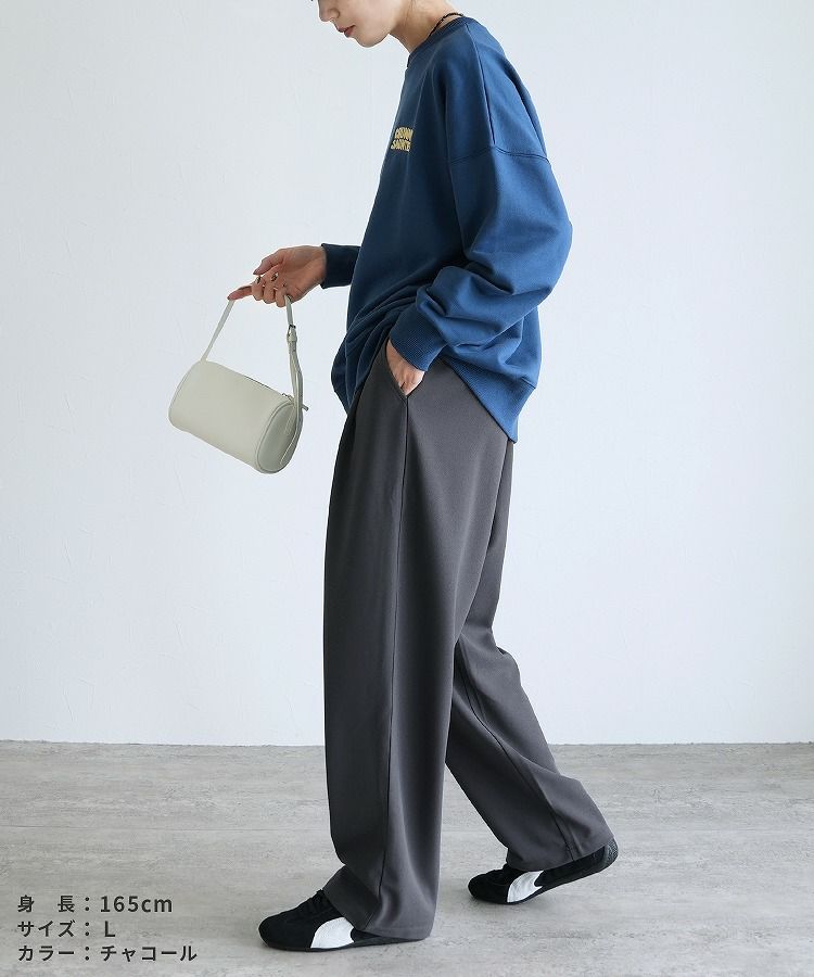 カットジョーゼットタックパンツ(y1106) ネコポス発送10 | reca